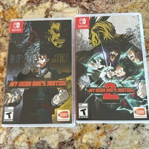 BUNDLE! My Hero Justice 1 and 2 Nintendo